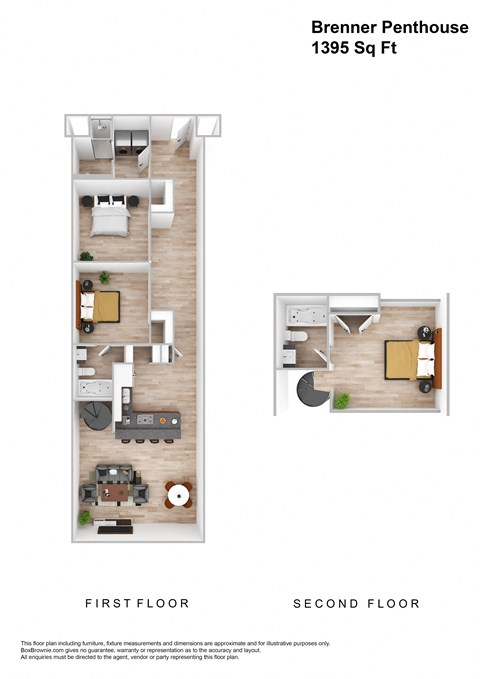 Brenner Penthouse Floor Plan